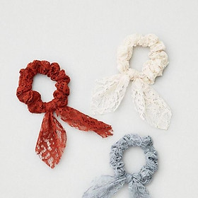 Scrunchies thiết kế theo màu váy đôi mẹ và bé - Màu ngẫu nhiên