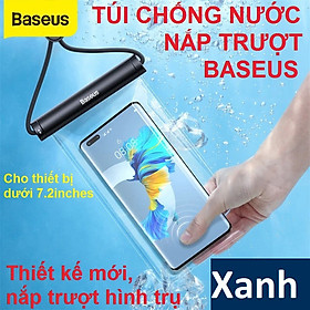 Túi chống nước cho điên thoại nắp trượt hình trụ mới Baseus Slip Cover -Hàng chính hãng