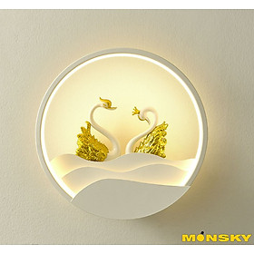 Đèn tường MONSKY FLY 3 chế độ màu ánh sáng đẹp mắt họa tiết độc đáo