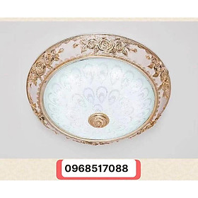 ĐÈN ỐP TRẦN KIỂU CỔ ĐIỂN , ĐÈN ỐP SẢNH, ỐP HÀNH LANG PHI 350MM - 3 CHẾ ĐỘ ÁNH SÁNG