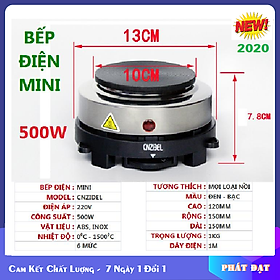 Mua Bếp điện mini đa năng pha trà cà phê nấu cháo công suất 500W