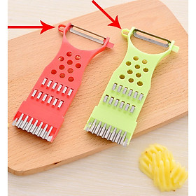 Mua Nạo Rau Củ Cao Cấp Đa Năng 2 in 1 (Nạo củ quả và bào sợi tiện lợi)