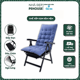 Mua Ghế Xếp Thư Giãn Ngủ Trưa Văn Phòng Và Gia Đình  Ghế Gấp Gọn Đọc Sách Và Làm Việc Có Gác Chân - Hàng Chính Hãng