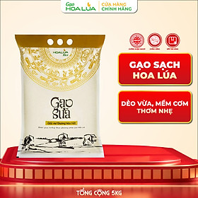 Gạo Sữa Thượng Hạng - Túi 5kg - Dẻo vừa, mềm cơm, thơm nhẹ
