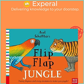 Sách - Axel Scheffler's Flip Flap Jungle by Nosy Crow (UK edition, paperback)