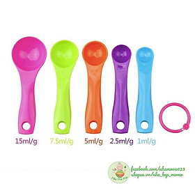Mua Bộ muỗng định lượng 5 cái