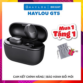 Mua Tai Nghe True Wireless HAYLOU GT5 - Cổng Sạc Type C/ Hỗ Trợ Sạc Không Dây - Hàng Chính Hãng