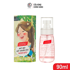 Nàng thơ Khử mùi diệt khuẩn ô tô thơm cực 90ml