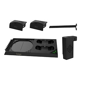 Host Cooling  with Headphone Mount for  Console Game CD Organizer