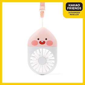 Mua Quạt Sạc Mini Đeo Cổ Little Apeach Kakao Friends Hàng Chính Hãng