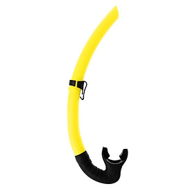 Silicone Wet Breathing Tube Snorkel Scuba Diving Snorkeling Gear