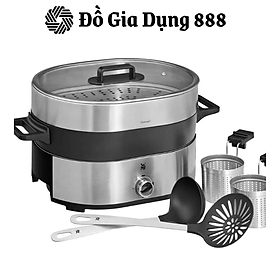 Mua Nồi Lẩu Hấp WMF Hot Pot Lono  Nồi Lẩu Điện 2 Ngăn  Dung Tích 3.6L  Chất Liệu Thép Không Gỉ  Nhập Đức  BH 12 Tháng  Hàng Chính Hãng