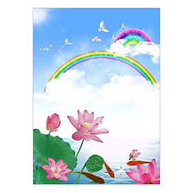 Tranh Dán Tường Thư Pháp 3D 3D96