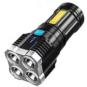 Mua Đèn pin cầm tay 4 led sạc usb