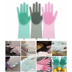 Mua ĐÔI GĂNG TAY SILICOL KIÊM MIẾNG RỬA BÁT THẦN THÁNH