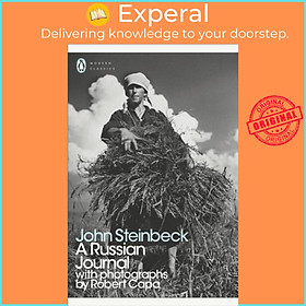 Sách - A Russian Journal by Mr John Steinbeck (UK edition, paperback)