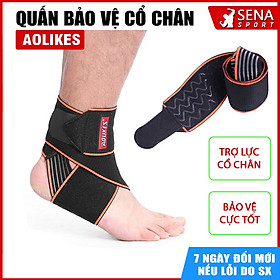 Quấn cổ chân tập Gym - Băng quấn bảo vệ cổ chân chơi thể thao Aolikes