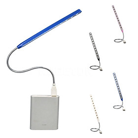 Thanh đèn LED mini 10 bóng dùng đọc sách cho Laptop máy tính