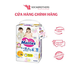 Bỉm tã Merries Regular chính hãng cho bé