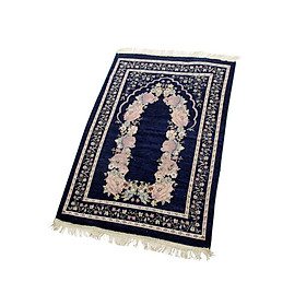 Prayer Mat Rectangle with Flower Pattern for Party Indoor Outdoor
