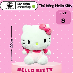Thú bông dành cho Hello Kitty S, Gấu Bông Sanrio Chính Hãng, Quà tặng đáng yêu, Sản phẩm chính hãng, Phân phối bởi Teenbox