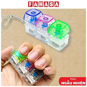 Bộ 3 Móc Khóa Hình Nút Bàn Phím Đèn Led - WanLongDa SYAJ003 (Mẫu Màu Giao Ngẫu Nhiên)