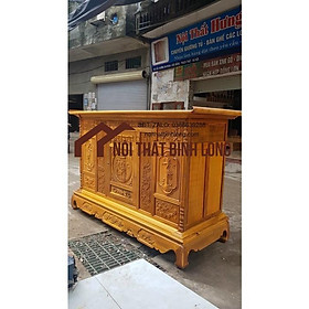 Mua Tủ thờ gỗ mít kiểm hàng trước khi thanh toán giá thật