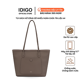 Túi xách nữ công sở nhiều ngăn tiện lợi, túi đựng tài liệu A4 đi dạy IDIGO FB2 - 5065