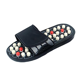 1 Pair Reflexology Sandals Foot Massage Slippers for Women Men Healthy Shoes