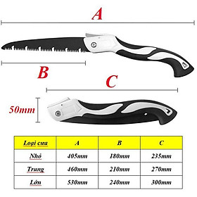 Mua Cưa Cầm Tay Gấp Gọn _ Cưa Cây Cưa Gỗ Cưa Xếp Lưỡi Thép Hợp Kim SK5