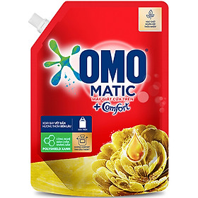 Túi Nước Giặt OMO Matic Comfort Hương Tinh dầu thơm 2.0kg