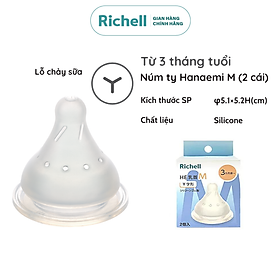 Bình sữa RICHELL Hanaemi Nhật Bản PPSU và Thủy tinh | Baby