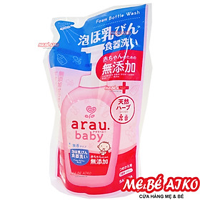 Nước Rửa Bình Arau Baby Dạng Túi 450ml