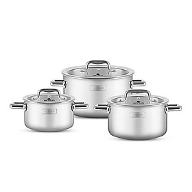 Mua Bộ nồi inox liền khối Elmich Trimax ECO EL-8001 size 18  20  26cm