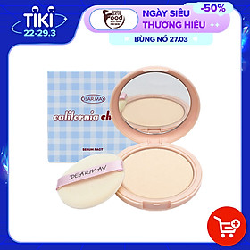 Phấn Phủ Dạng Nén Kiềm Dầu Dearmay California Cherry Sebum Pact 12g