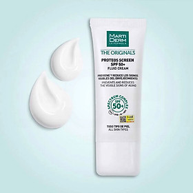 Kem Chống Nắng Phổ Rộng Toàn Diện Ngừa Lão Hóa, Phòng Chống Nám Quay Lại - MartiDerm The Originals Proteos Screen SPF50+ 40ml