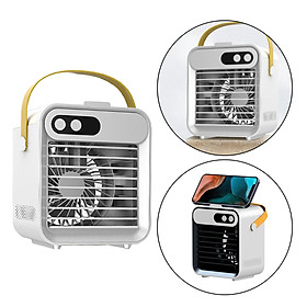 USB Air Conditioner Fan Air Cooler 3 Fan Speed Humidifier Purifier