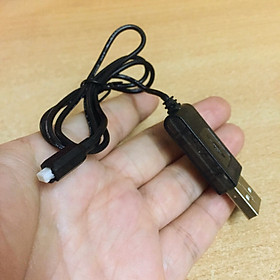 Dây cáp sạc pin 3.7V chân cắm răm nhỏ cho máy bay điều khiển