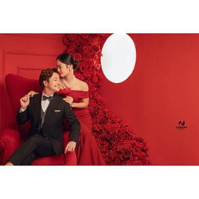 Chụp ảnh cưới tại phim trường độc quyền của Sansan Luxury Wedding - Gói Basic