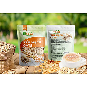 Yến Mạch Cán Mỏng Vỡ Đôi Mfood 500g / Túi