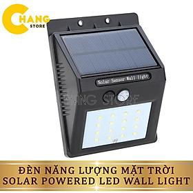 Đèn năng lương mặt trời Solar Powered Led Wall Light 20 Led siêu sáng