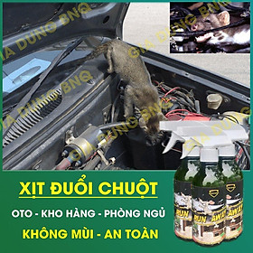 Xịt đuổi chuột Run Away - Không mùi, an toàn - Xua đuổi chuột, gián