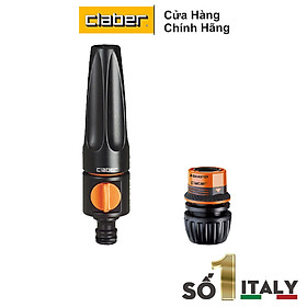 Mua Vòi xịt tưới cây và khớp nối nhanh Claber 8536 -8458  vòi có van khóa  2 chế độ  khớp nối nhanh kết nối 3 cỡ ống 12-15-19mm