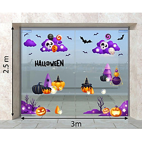 Mua DECAL TRANG TRÍ HALLOWEEN 2023  COMBO SỐ 4
