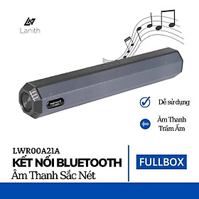 Mua Loa bluetooth Speaker A21 Lanith hỗ trợ TF đài FM USB BT AUX 3.5 kiểu dáng sang trọng âm thanh chuẩn Bass mạnh – Hàng nhập khẩu - LWR00A21