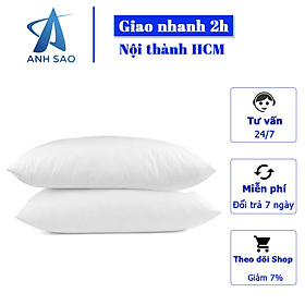 1 cặp ruột gối hơi cao cấp - Gòn bông nhân tạo an toàn sức khỏe