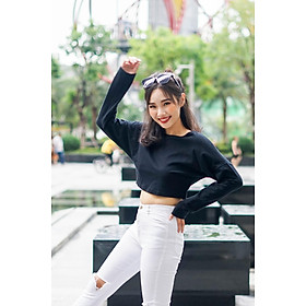 Áo Crop Top Canarias dài tay