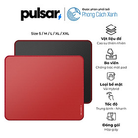 Lót chuột Pulsar ParaControl V2 (Medium Speed) Red - Size S đến XXL - Hàng Chính Hãng