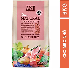 [ 6KG ] - Thức ăn hạt cho mèo con ANF 6FREE INDOOR KITTEN