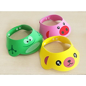 Nón Gội Đầu Chắn Nước Cho Bé Hình Thú Nhiều Màu